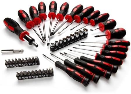 Multiuse Hand Tool HyperTough 50 Piece Screwdriver Set