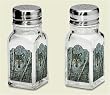 Salt and Pepper Shakers ~ Wolf in Trees ~ code 694