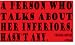 Her inferiors Auto Glass Sticker