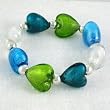 Murano Glass Bracelet - Sophie Multi-color