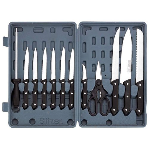Slitzer 13pc Cutlery Set Storage Case