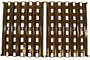 Music City Metals 90262 Porcelain Steel Heat Plate Replacement for Select Brinkmann Gas Grill Models, Set of 2