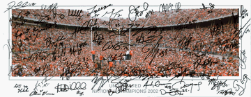 Buy Undefeated OSU Print Signed by 50+ by Cardboard Heroes