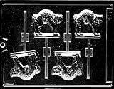 CAT LOLLY Halloween Candy Mold Chocolate