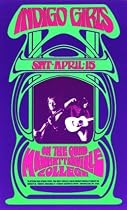 Indigo Girls in Concert, Indigo Girls Art Poster Print by Bob Masse, 14x24