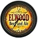 Elwood 's Beer and Ale Black Cascading Pub Style Wall Clock