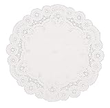 Fox Run White Paper Lace Doilies