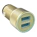 Tukzer Dual USB 3.4 Amp Universal Car Charger For All Smart Phones and Tablets (Gold) RS.599.00