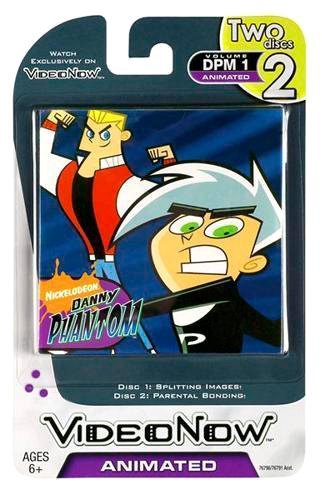 Childrens Toyshop  Toys : Videonow Personal Video Disc 2-Pack: Danny Phantom (Splitting Images & Parental Bonding)