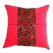 Filigree Dragon Pillow Sham - Crimson