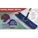 Simplee Cleen Microfiber Household Swivel Mop Kit with Two Microfiber Pads
