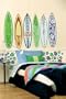 Surfboard Surf's Up Boys Room Wallpaper Border Wall Mural