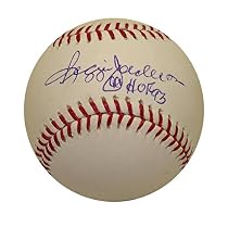 Autographed Reggie Jackson MLB Baseball Inscribed HOF (MLB Authenticated)