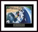 Courage - Hang Glider, Framed Art Print by H. Roberts