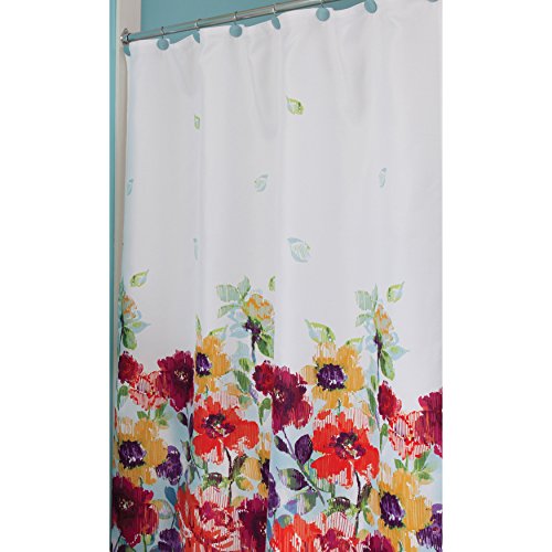 Best Price Lenox Garden Graffiti Shower Curtain Bathroom