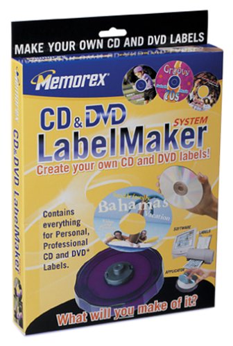 Memorex CD/DVD Compact LabelMaker System