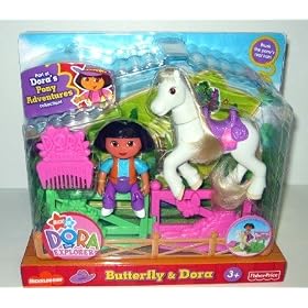 Dora the Explorer ~ Butterfly & Dora ~ Dora's Pony Adventures
