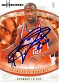 Raymond Felton Autographed/Hand Signed Basketball Card (Charlotte Bobcats) 2007 Fleer Hot Prospects