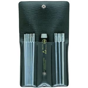 Wiha 28098 Nut Driver Metric Precision Blade Set, 8 Piece