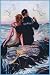 Art Poster, Sailor and Mermaid - 18.75 x 27.5