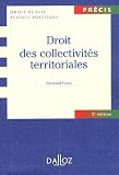 Acheter le livre Droit des collectivités territoriales