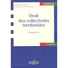 Droit des collectivit�s territoriales