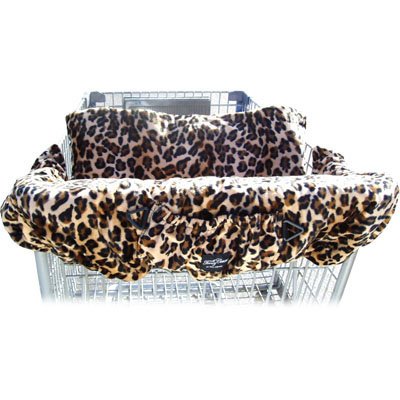 Picture of Baby Emporio Leopard Print Shopping Cart Cover LFC (Baby Shopping Cart Covers)