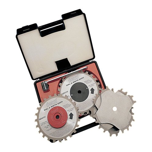 Freud SD608 8-Inch Dial-A-Width Stacked Dado Set 5/8 Arbor