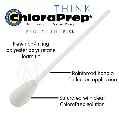 Chloraprep 1.75ml Swabstick Applicator (Single) (Box of 48)