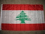 Lebanon Lebanese Super Poly 3X5 Ft Flag House Banner