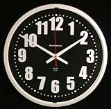 Low Vision Clock Big and Bold Numbers / White Body