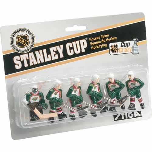 Stiga Minnesota Wild Table Rod Hockey Players