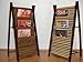 Natural Fiber Stripe Magazine Rack