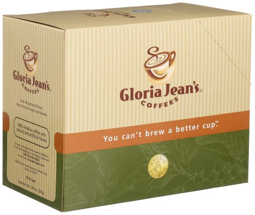 Gloria Jean's Coffees, K-Cup, Flavored Coffee Variety for Keurig Brewers, 25-Count Boxes (Pack of 2)