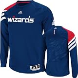 Adidas Washington Wizards On-Court Long Sleeve Shooting Shirt Xx Large