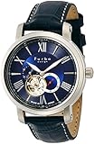 [フルボデザイン]Furbo design 腕時計 メイドインジャパン ネイビー革 ネイビー文字盤 自動巻 F5026SBLBL メンズ