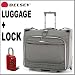 Delsey Helium Pilot Trolley Garment Bag in Platinum Plus Wordlock Tsa Approved Combin...