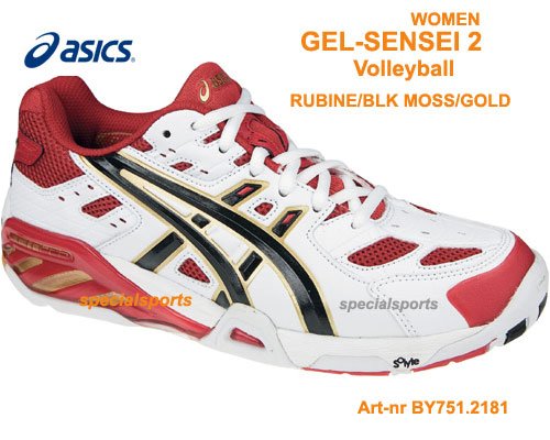 ASICS GEL-SENSEI 2 W (BY751 2181) Volleyballschuh, Damen US 11 / EU 43,5