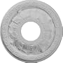 11 3/8"OD x 3 5/8"ID x 1 1/8"P Leaf Ceiling Medallion