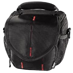 Hama Canberra 100 Foto-Equipmenttasche schwarz/rot
