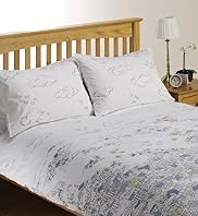 City Scape Print Bedset