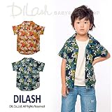 (ディラッシュ) DILASH盛夏'16/アロハシャツ 130 レッド