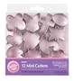 Wilton Easter 12pc Mini Metal Cookie Cutter Set