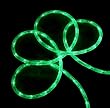 18' Bright Green LED Indoor/Outdoor Christmas Rope Lights