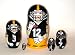Iowa Hawkeyes * orange bowl champions * NCAA College Football or any team Russian Nesting doll 5 pcs / 6 in