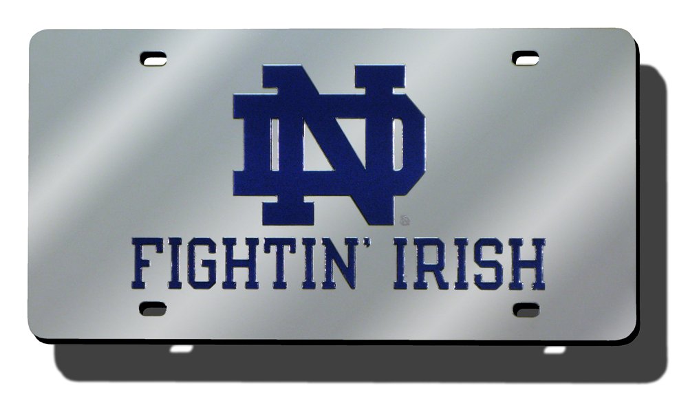 Amazon.com : NCAA Notre Dame Fighting Irish Laser Tag, Silver ... Amazon.com : NCAA Notre Dame Fighting Irish Laser Tag, Silver ...