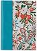 White Paisley Journal, Genuine Leather Spine with Paisley Paper on Cover, Lined, 5x7"