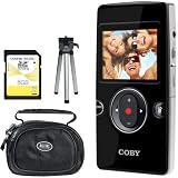 CAM5002 Camcorder with Case, 8GB SD Card and Mini Tripod