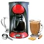Chef Pepin CHEFCOF 12-Cup Coffeemaker with 2 Glass Mugs