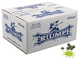 Sporting Goods : DXS Triumph Paintballs - 2000 Rounds - Dark Shell / Green Fill